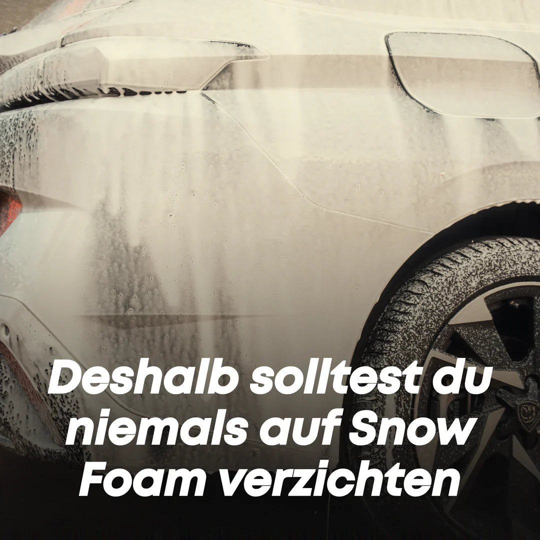 Deshalb solltest du niemals auf Snow Foam verzichten